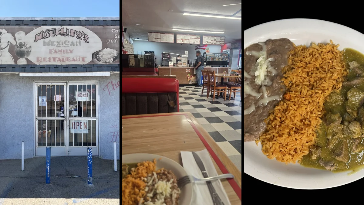 Tacos and burritos served on white plates
