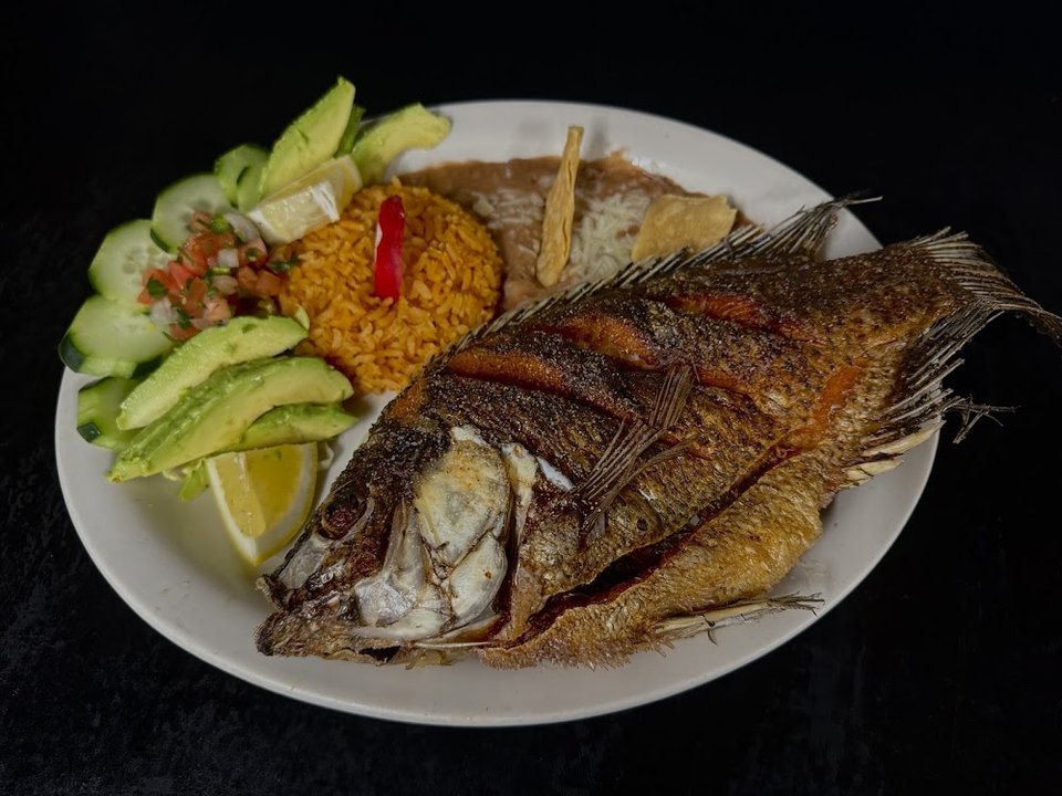 Mojarra Frita Fried Whole Snapper