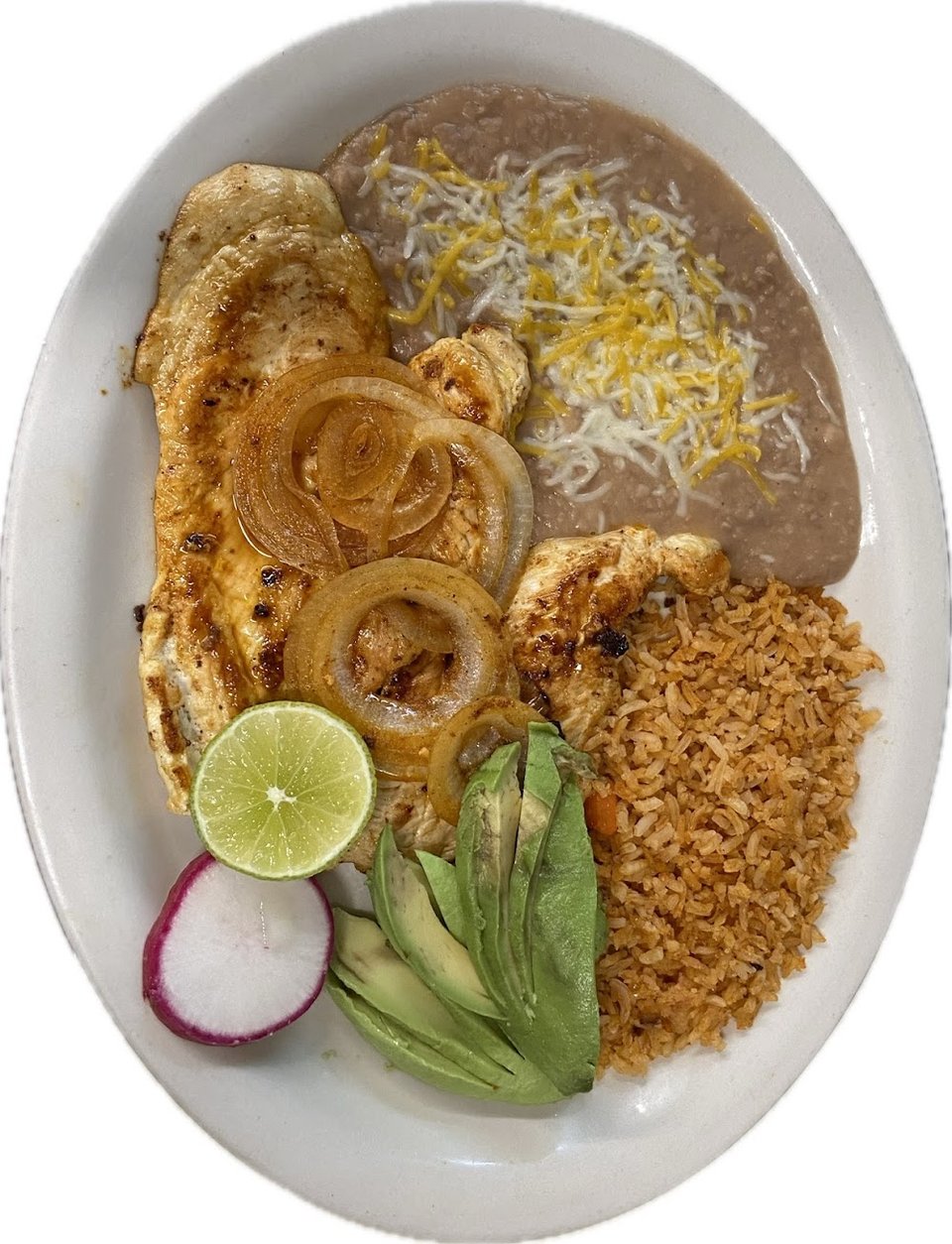 3 Enchiladas Plate